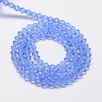 Transparent Glass Beads Strands EGLA-A039-T6mm-D07-1