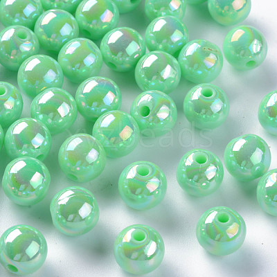 Opaque Acrylic Beads MACR-S370-D10mm-A05-1