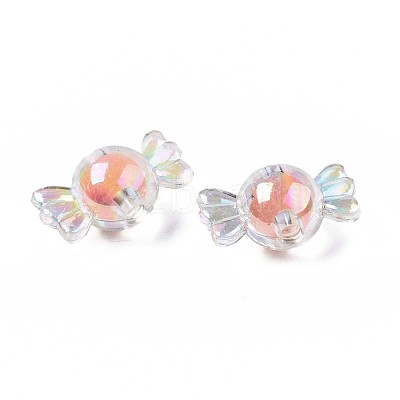 Transparent Acrylic Beads TACR-S135-004-1