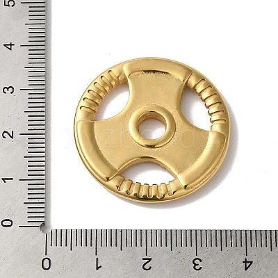 PVD Vacuum Plating 304 Stainless Steel Big Pendants STAS-B069-51G-1
