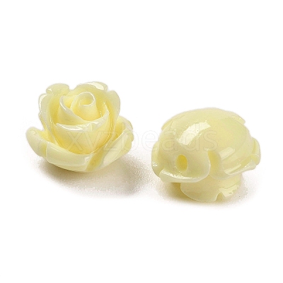 Synthetic Coral Carved Beads CORA-H003-01A-12-1