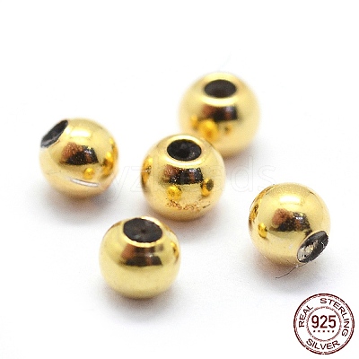 925 Sterling Silver Beads STER-I016-106B-G-1