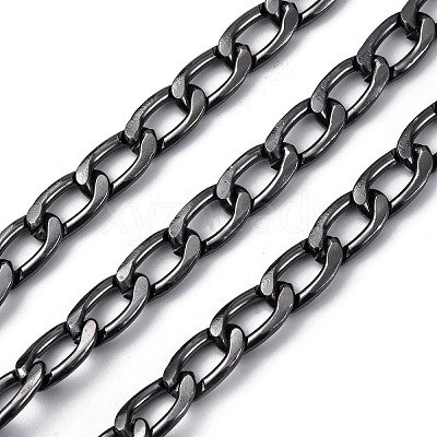 Oxidation Aluminum Cuban Link Chains CHA-D001-06B-1