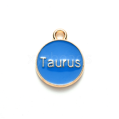 Alloy Enamel Pendants ENAM-S124-01B-02C-1