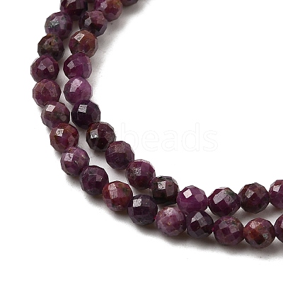 Natural Ruby Beads Strands G-C181-B06-03-01-1