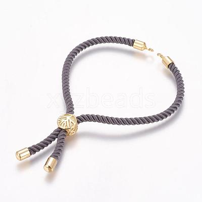 Nylon Cord Bracelet Making MAK-P005-04G-1