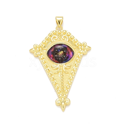 Glass Pendants KK-M229-57G-04-1