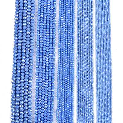 Electroplate Glass Beads Strands LS-EGLA-A044-P8mm-A17-1