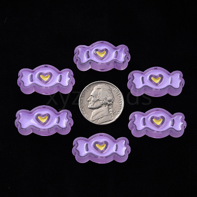 Transparent Acrylic Beads MACR-S374-05B-03-1
