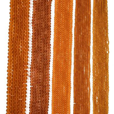 Transparent Glass Beads Strands EGLA-A044-T6mm-MD04-1