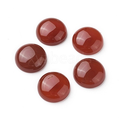 Natural Red Agate/Carnelian Cabochons X-G-L507-02C-01-1