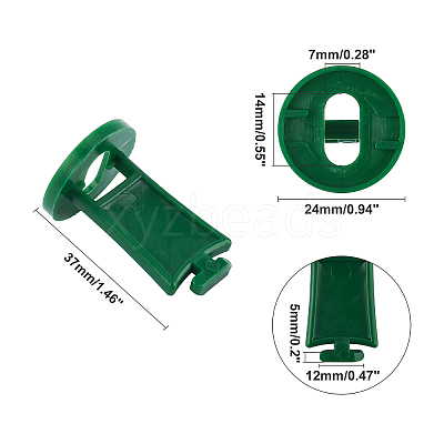 Plastic Greenhouse Hook FIND-WH0045-26-1