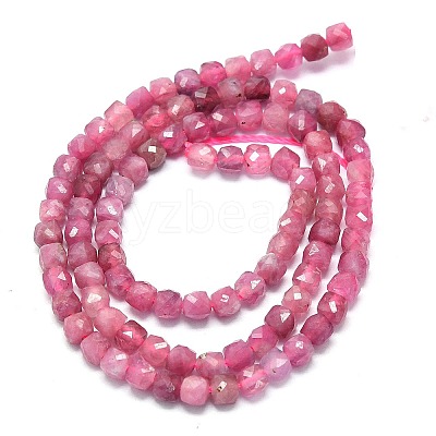 Natural Tourmaline Beads Strands G-G106-G03-01-1