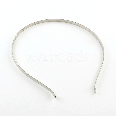 Hair Accessories Iron Hair Band Findings OHAR-Q042-008F-04-1
