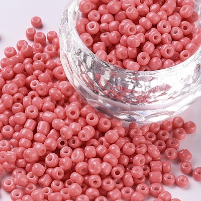 Baking Paint Glass Seed Beads SEED-S002-K16-1