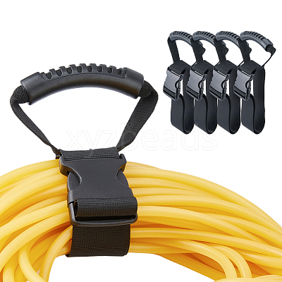 Nylon & PVC Durable Storage Strap with Carrying Handle AJEW-WH0609-762B-1