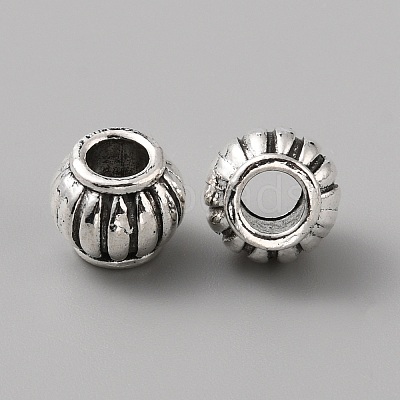 Tibetan Style Alloy European Beads FIND-CJC0017-48D-1
