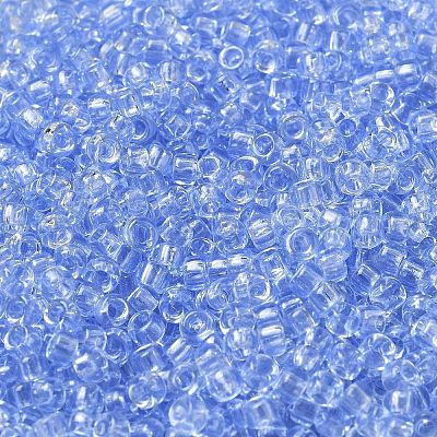 Transparent Colours Glass Round Seed Beads SEED-B001-06A-08-1