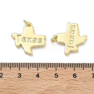 Brass Pendants KK-D229-22G-G-1