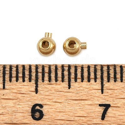 Brass Crimp Beads KK-P310-21A-G-1