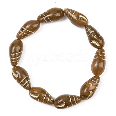 Czech Pressed Glass Beads GLAA-I061-49A-1