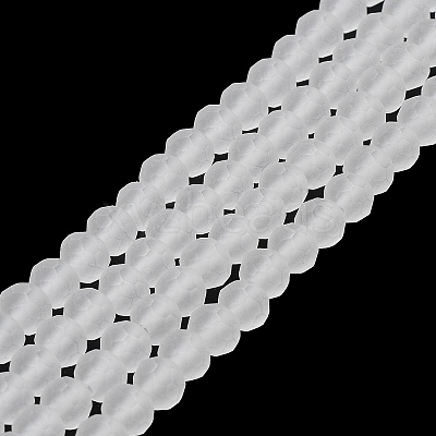 Transparent Glass Beads Strands EGLA-A034-T2mm-MD19-1