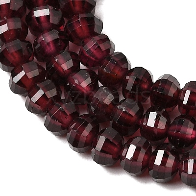 Natural Garnet Beads Strands G-K376-I01-3x4mm-1
