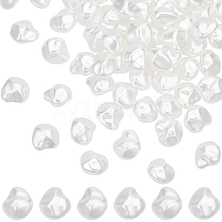 1 Strand ABS Plastic Imitation Pearl Beads Strands KY-SC0002-06-1
