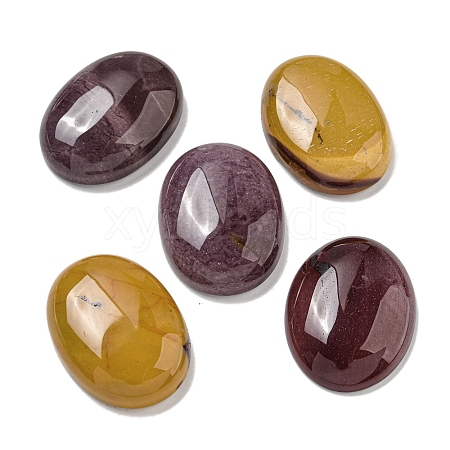 Natural Mookaite Cabochons G-C115-01B-50-1