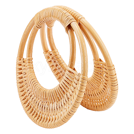 Rattan Bag Handles DIY-WH0304-101-1