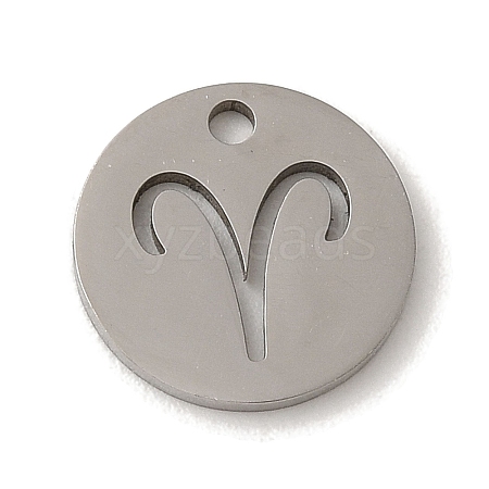 Non-Tarnish 201 Stainless Steel Charms STAS-E217-10P-09-1