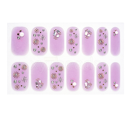 Full Cover Nombre Nail Stickers MRMJ-S060-ZX3371-1