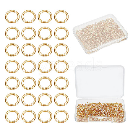 ARRICRAFT 1000Pcs 304 Stainless Steel Jump Rings STAS-AR0002-11-1