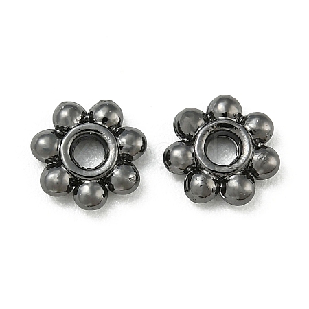 Rack Plating Zinc Alloy Spacer Beads FIND-T071-04B-1