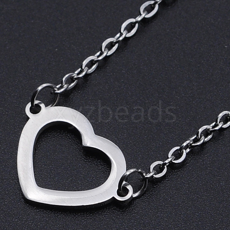 201 Stainless Steel Pendants Necklaces NJEW-S105-JN521-1-1