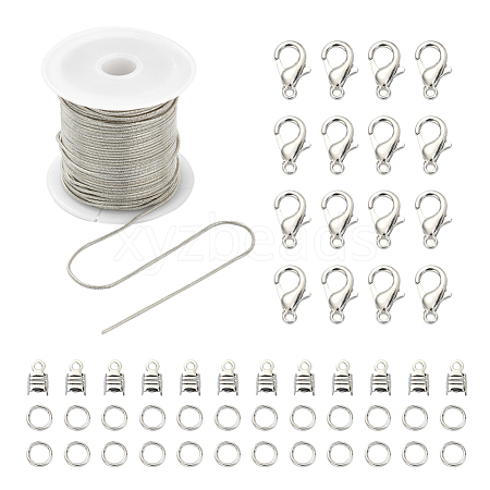DIY Chains Bracelet Necklace Making Kit DIY-YW0005-83P-1