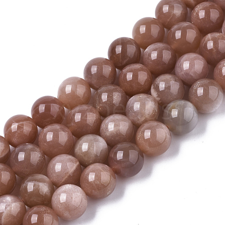 Natural Sunstone Beads Strands G-N328-010B-1