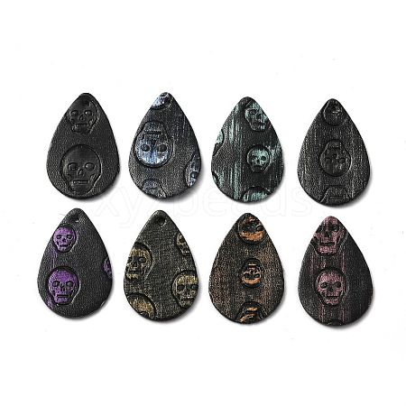 PU Leather Pendants FIND-T020-032-M-1