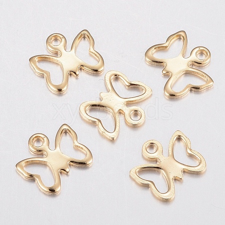 304 Stainless Steel Charms STAS-G179-73G-1