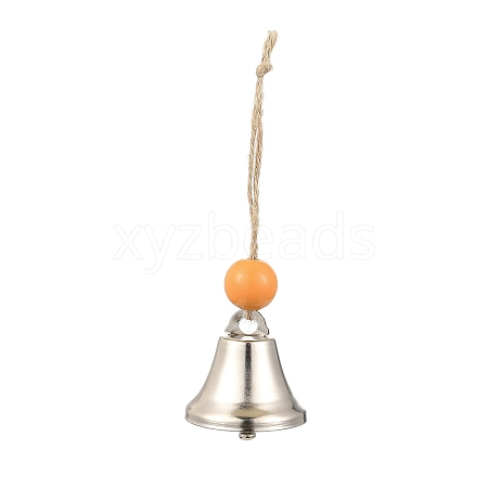 Iron Bell Hanging Ornaments HJEW-JM02462-1