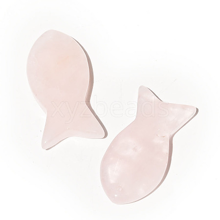 Natural Rose Quartz Pendants PW-WG34072-03-1