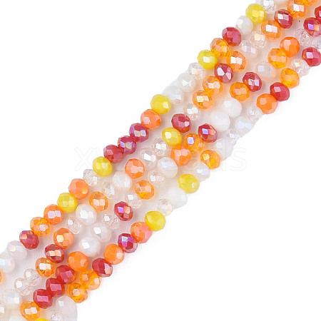 Glass Beads Strands GLAA-N051-11D-1