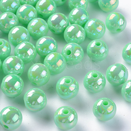 Opaque Acrylic Beads MACR-S370-D10mm-A05-1