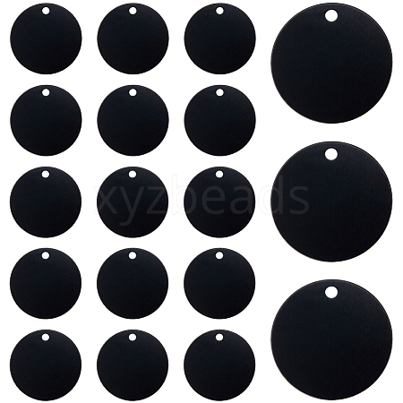 25Pcs Aluminum Pendants FIND-SP0002-55A-B-1