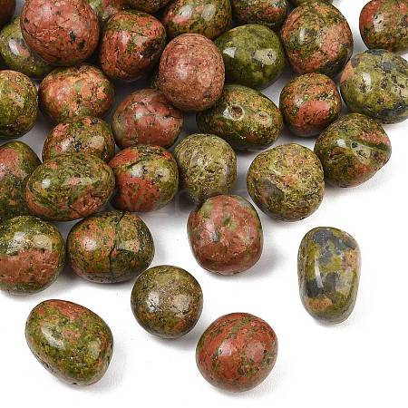 Natural Unakite Beads GG-CBAD0F6-A05-01-1