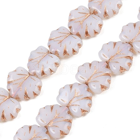 Czech Pressed Glass Beads GLAA-I061-51B-1