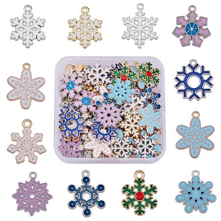 60Pcs 12 Style Alloy Pendants sgFIND-SZ0005-80-1