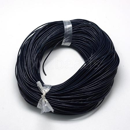 Spray Painted Cowhide Leather Cords WL-R001-1.5mm-22-1