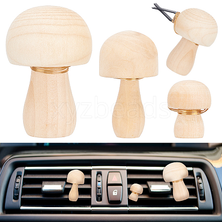 3Pcs Wooden Air Vent Clips JEWB-AB00031-1