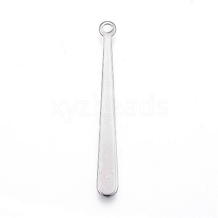 201 Stainless Steel Pendants STAS-P134-30-1